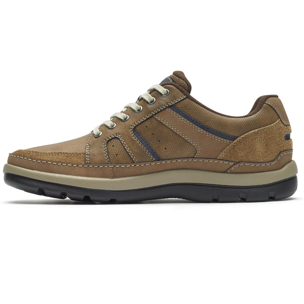 Tenis Rockport Homem Marrom - Get Your Kicks Mudguard Blucher - 10394OJHK